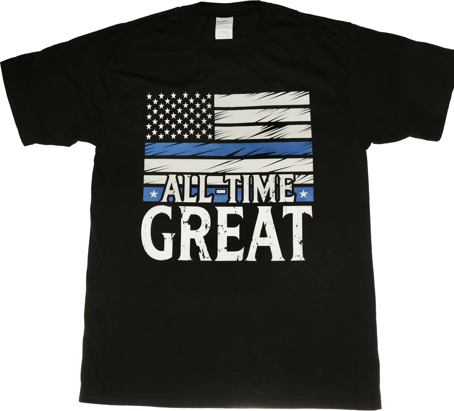 All Time Great Americana Short Sleeve Blue Line T